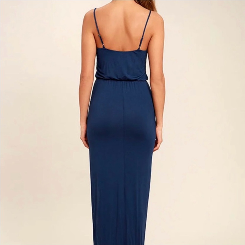 Lulu's Blue Dress - Picture 3 of 9